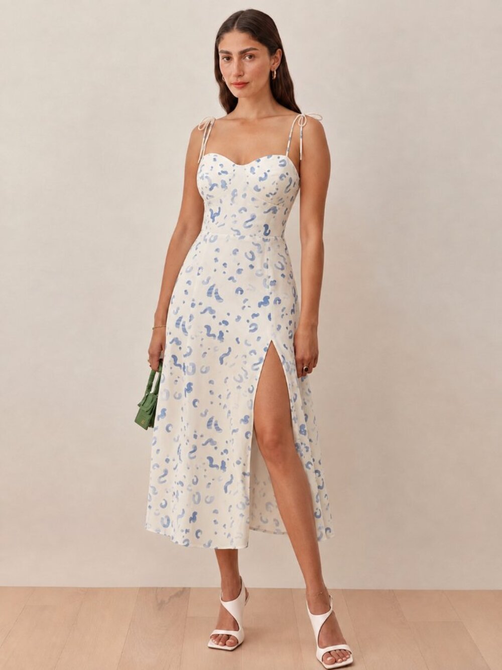 REFORMATION Juliette Midi Slip Dress – Size 6